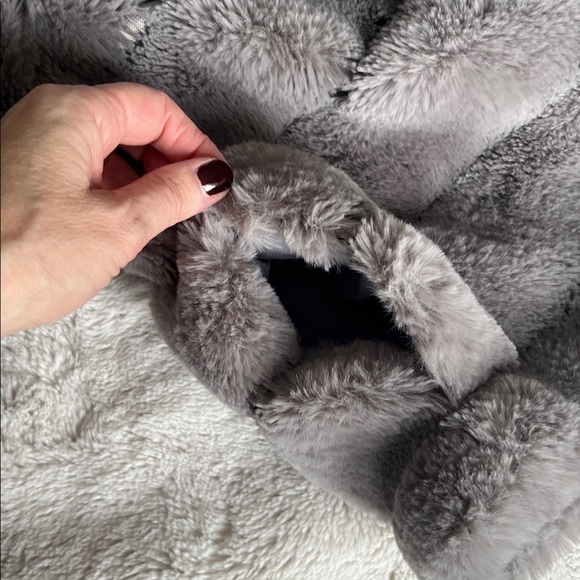 Faux fur jacket - Picture 7 of 8